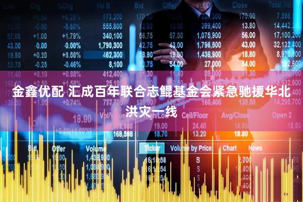 金鑫优配 汇成百年联合志鲲基金会紧急驰援华北洪灾一线